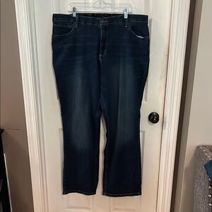 Merona Blue Straight Leg Jeans Classic Style